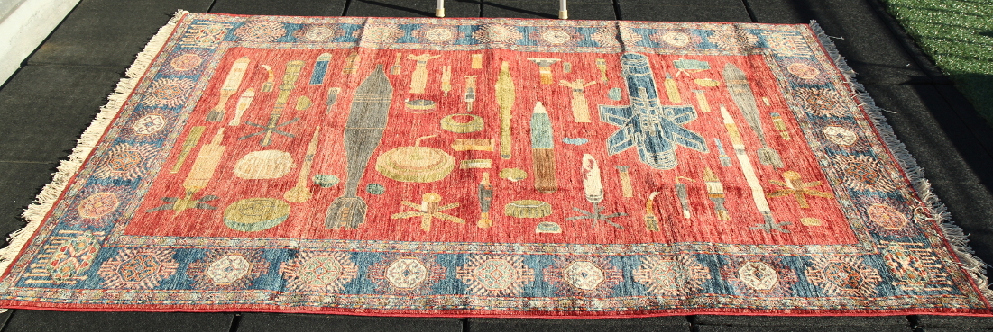 For sale: Afghan War Rug or Conflict Carpet