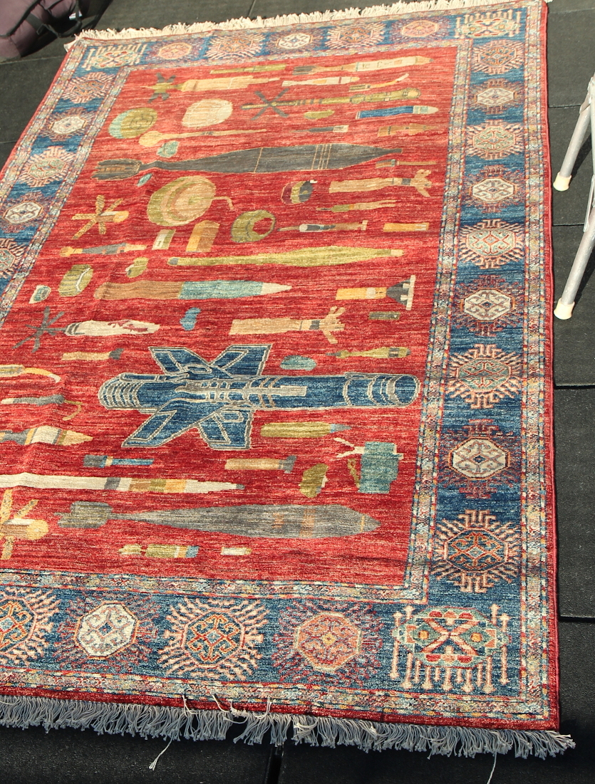 For sale: Afghan War Rug or Conflict Carpet