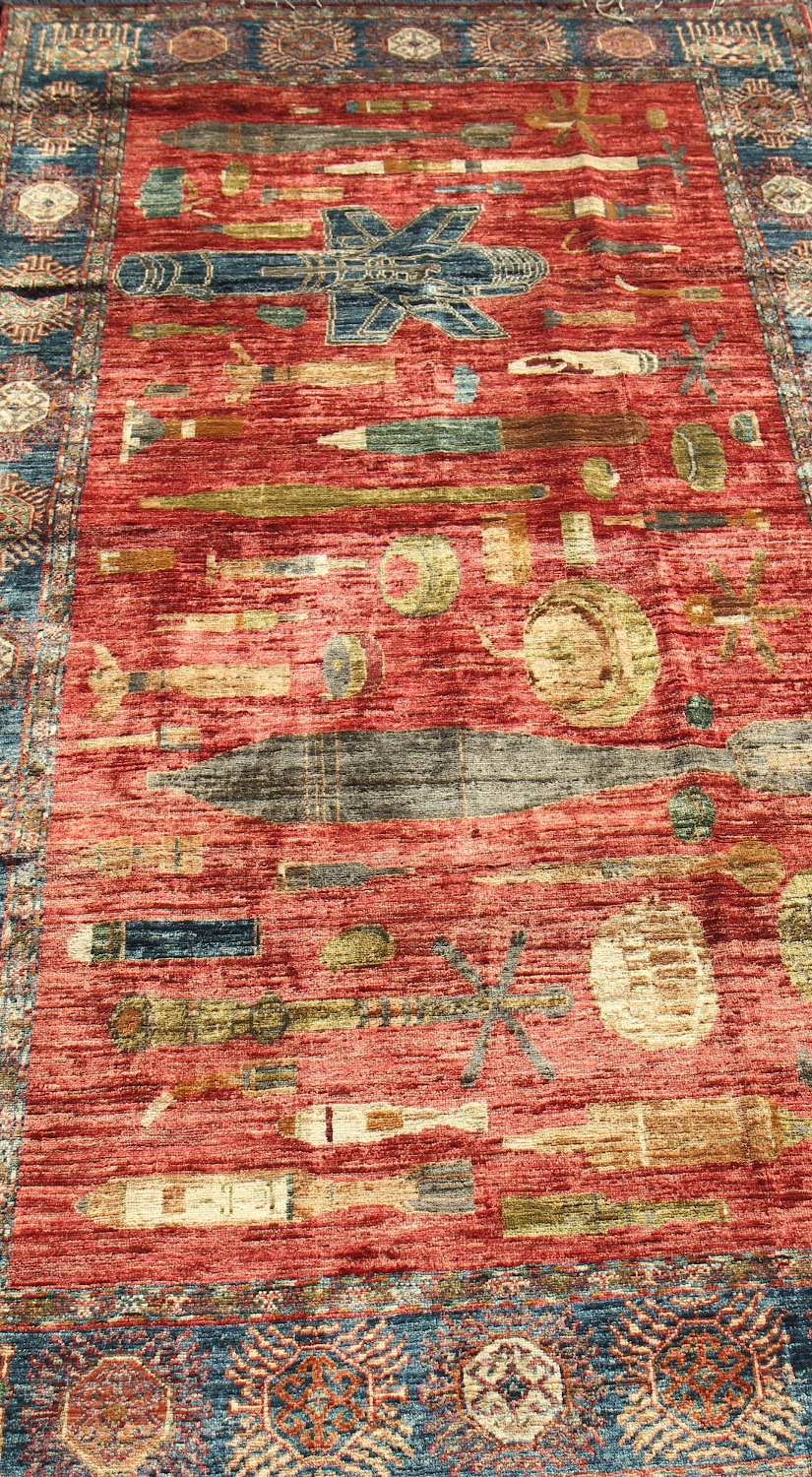 For sale: Afghan War Rug or Conflict Carpet