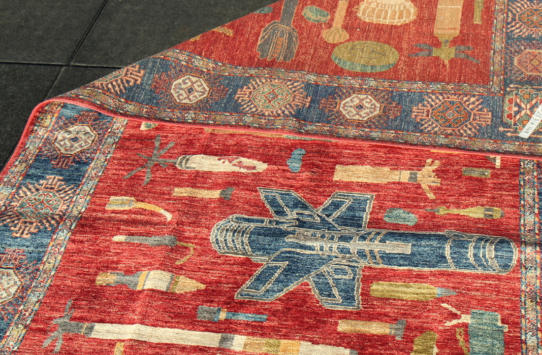 For sale: Afghan War Rug or Conflict Carpet