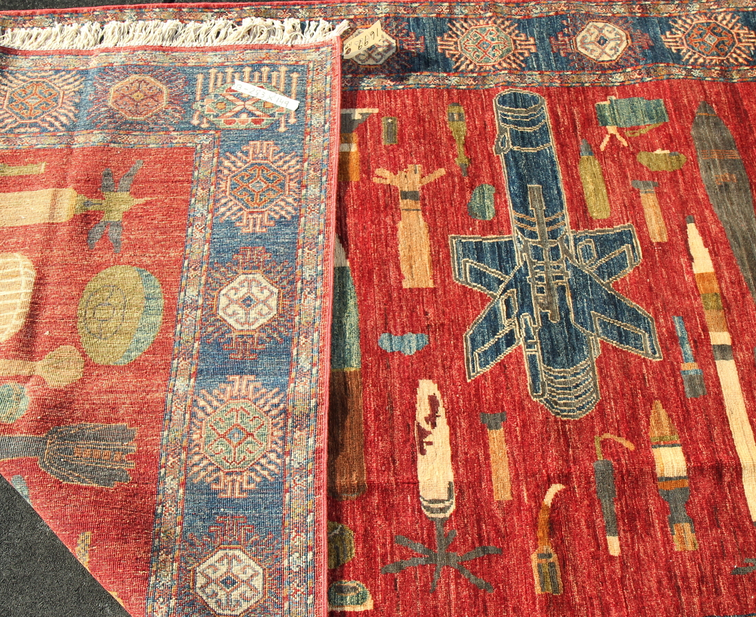 For sale: Afghan War Rug or Conflict Carpet