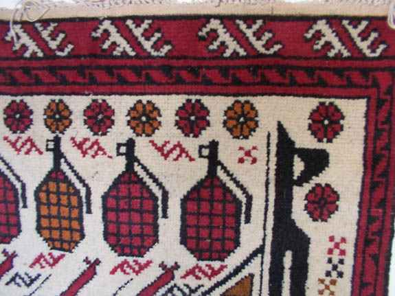 For sale: Afghan War Rug or Conflict Carpet