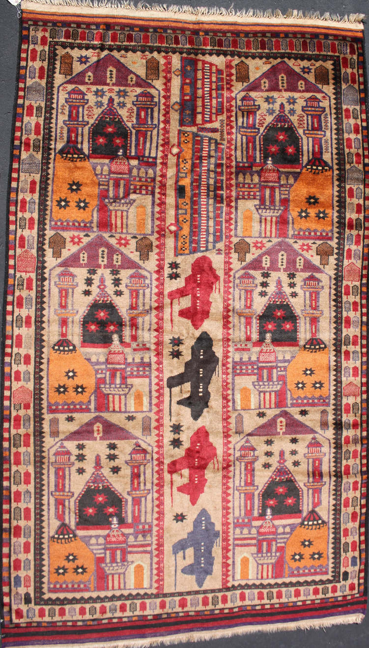 For sale: Afghan War Rug or Conflict Carpet