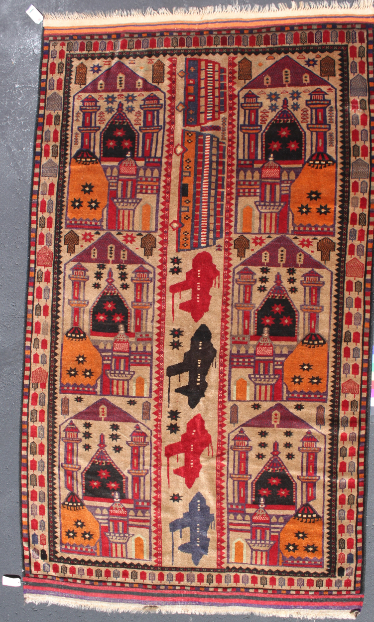 For sale: Afghan War Rug or Conflict Carpet