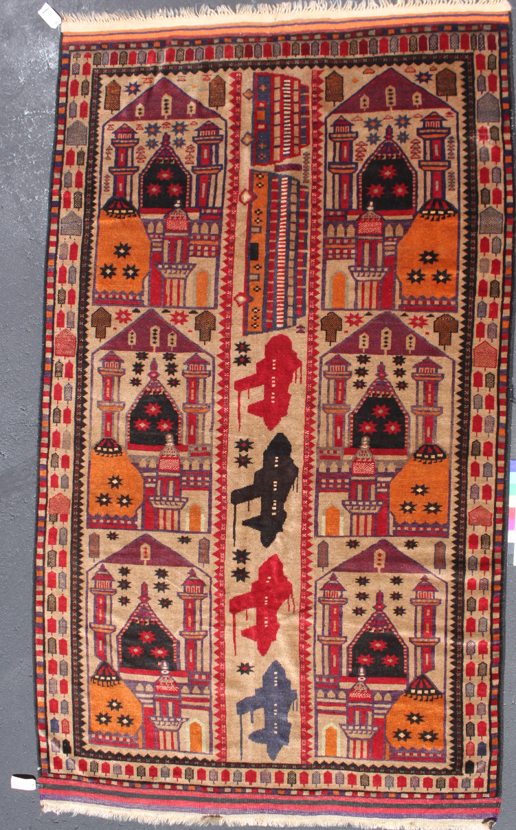 For sale: Afghan War Rug or Conflict Carpet