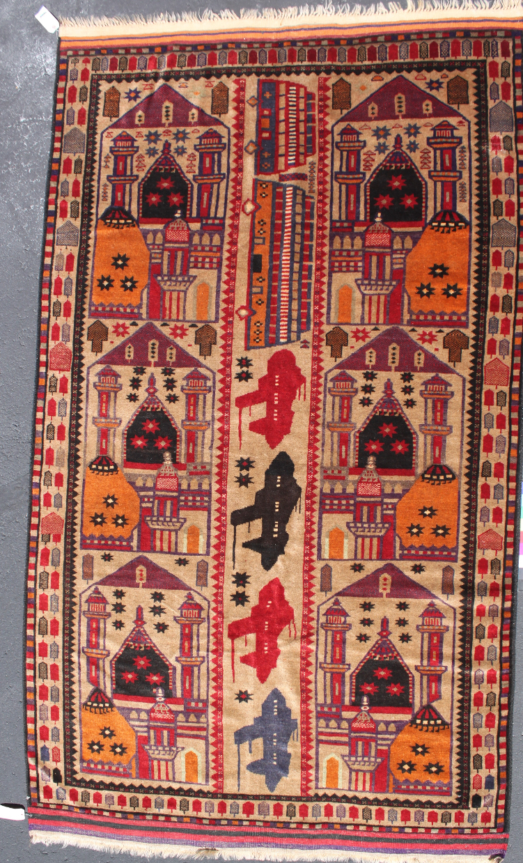 For sale: Afghan War Rug or Conflict Carpet