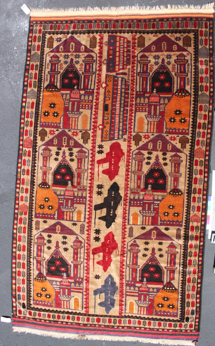 For sale: Afghan War Rug or Conflict Carpet