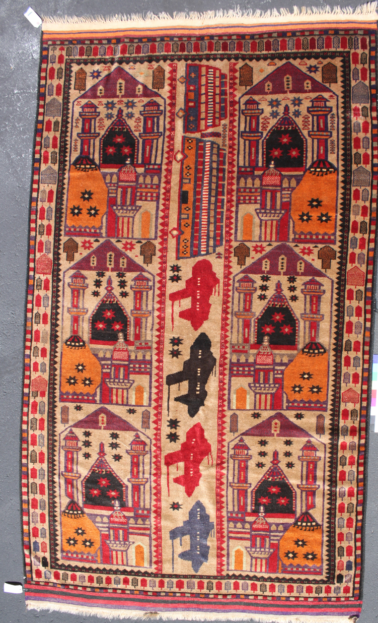 For sale: Afghan War Rug or Conflict Carpet