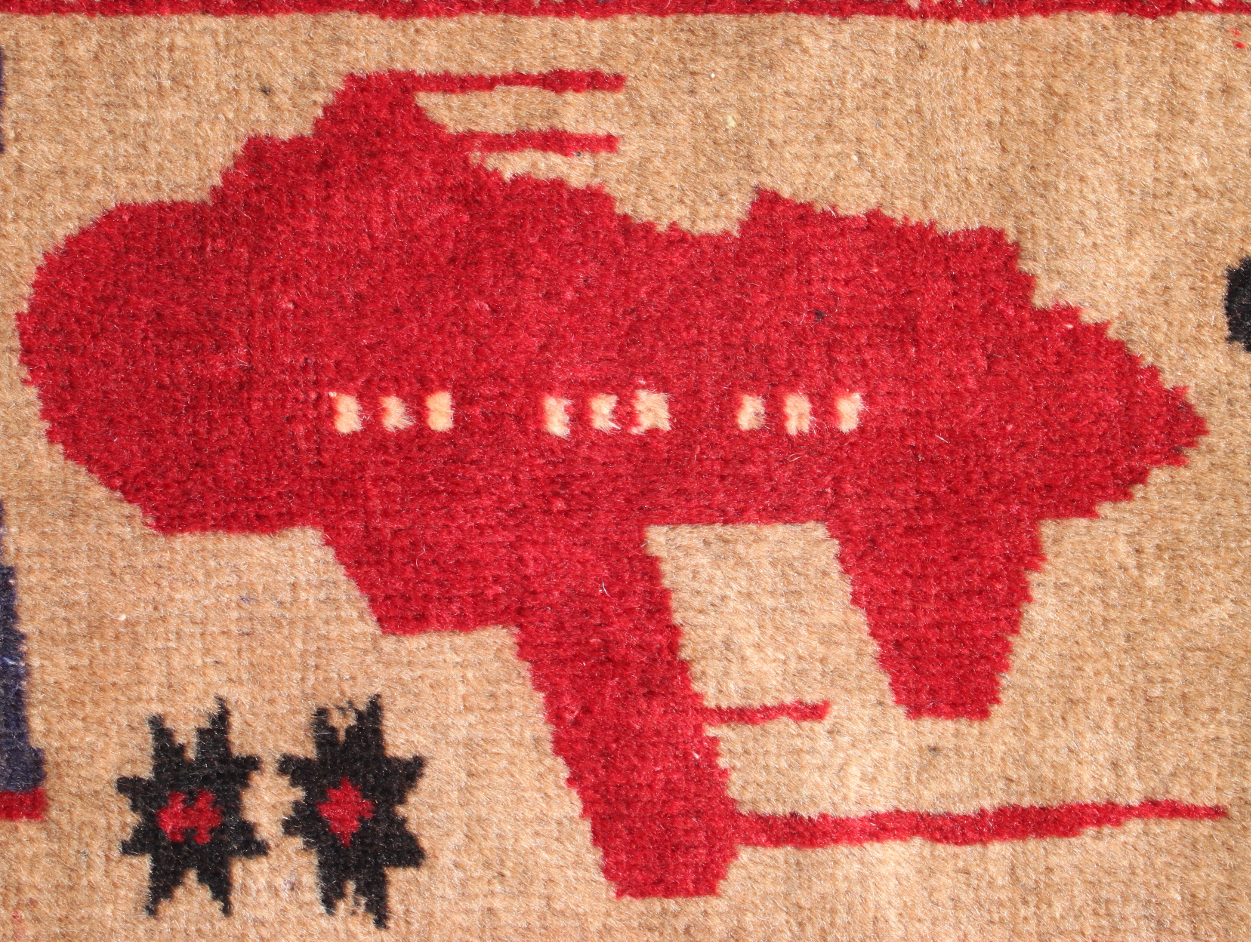 For sale: Afghan War Rug or Conflict Carpet