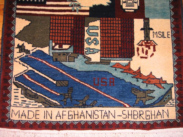 For sale: Afghan War Rug or Conflict Carpet