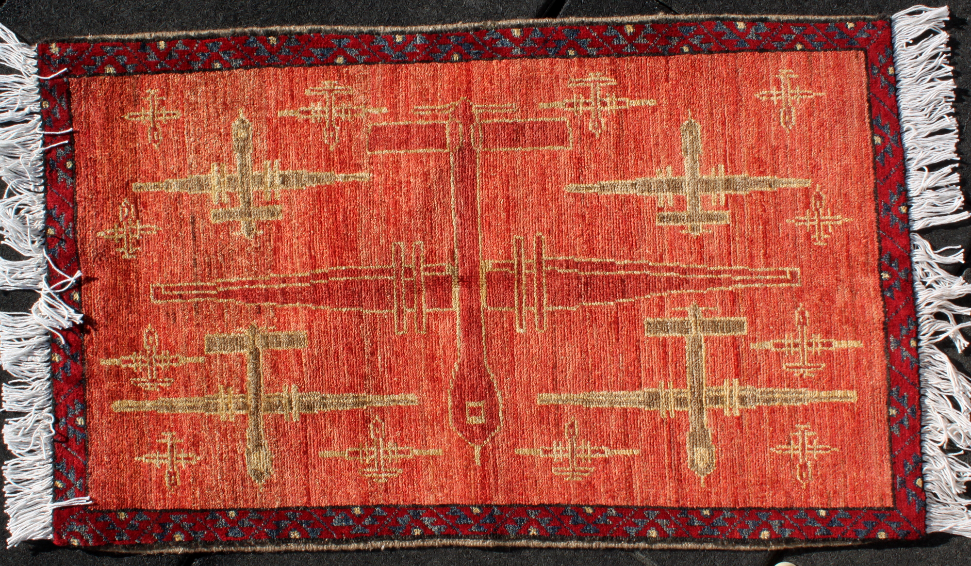 For sale: Afghan War Rug or Conflict Carpet