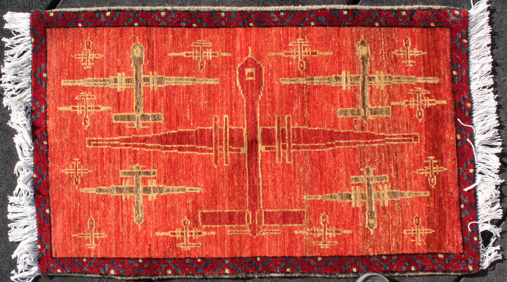 For sale: Afghan War Rug or Conflict Carpet