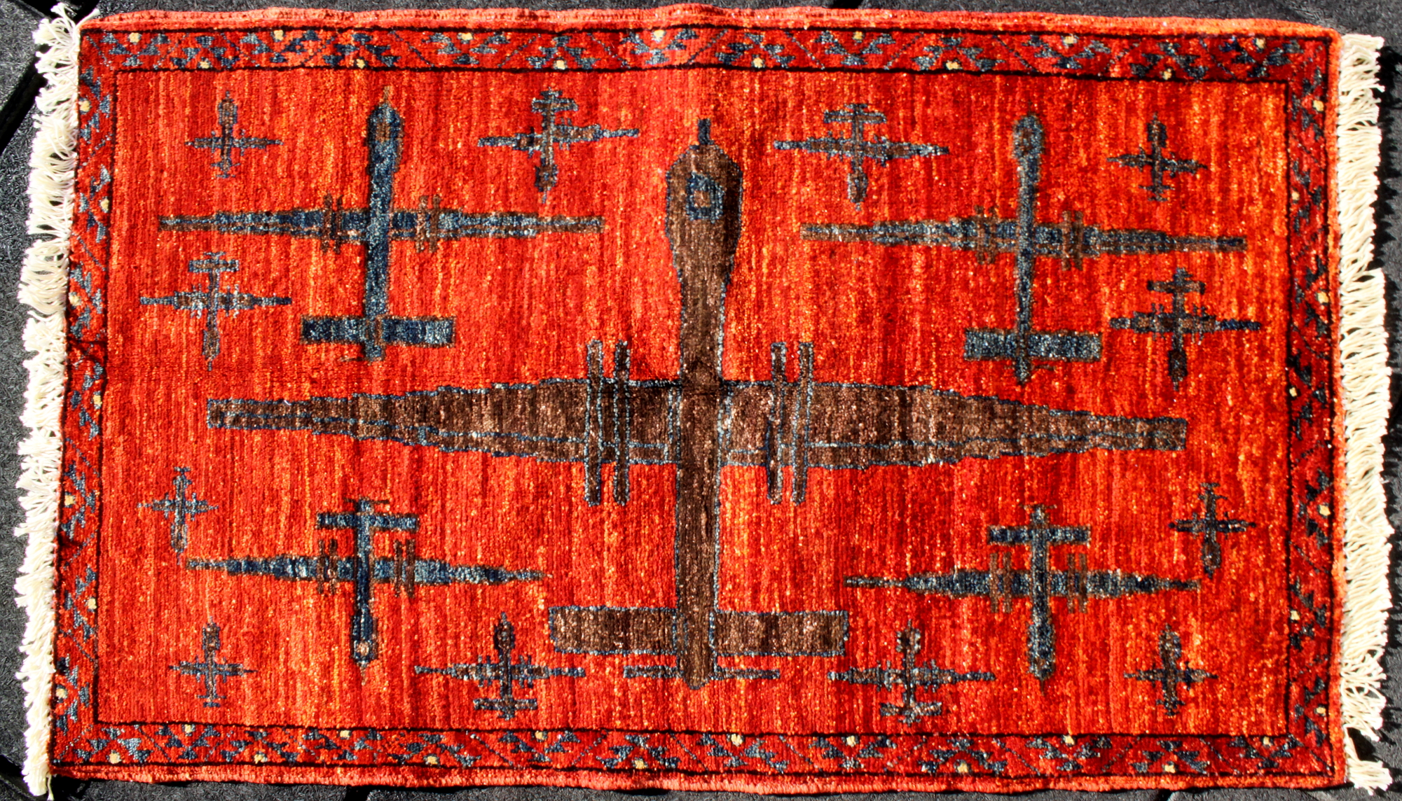 For sale: Afghan War Rug or Conflict Carpet