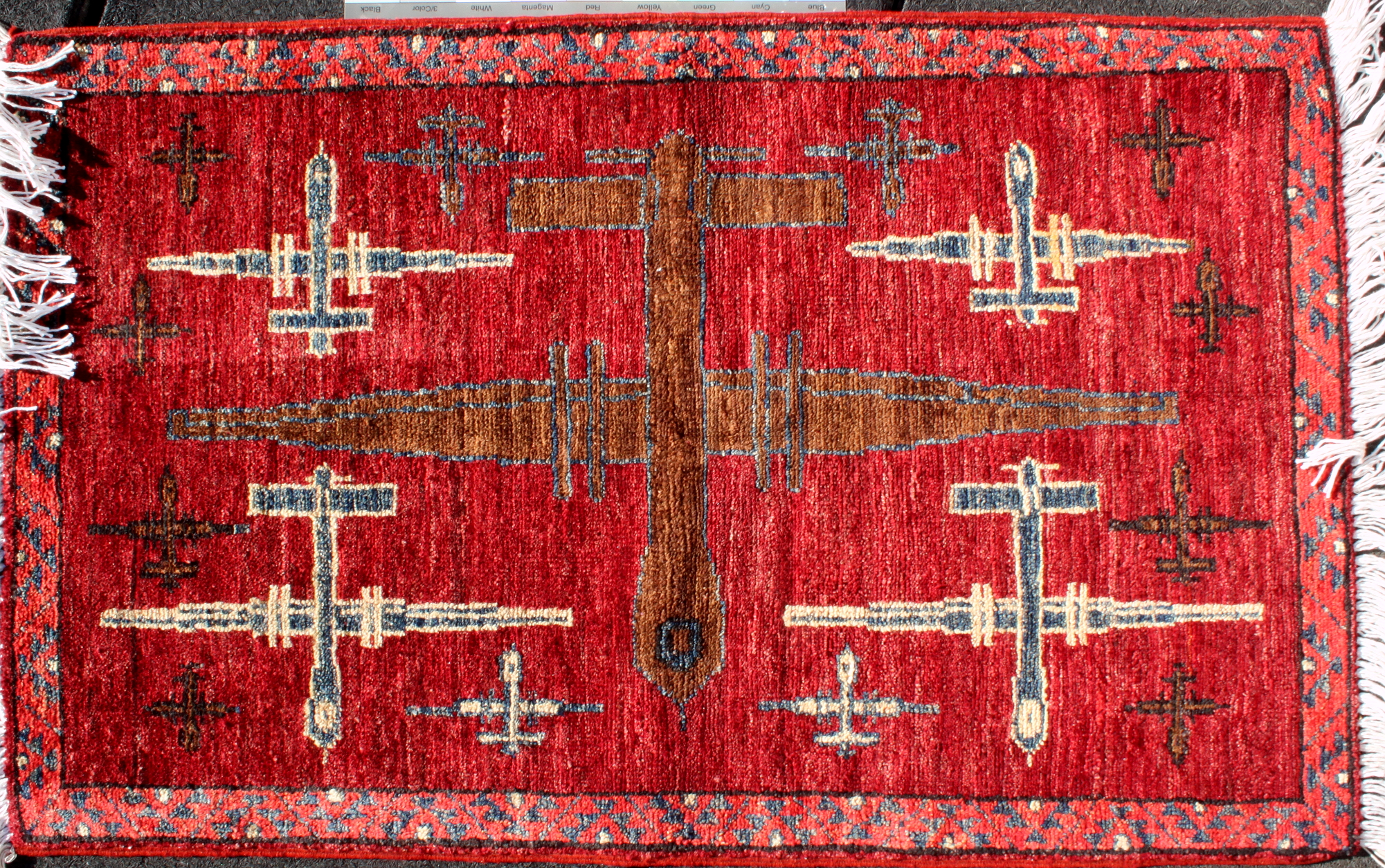 For sale: Afghan War Rug or Conflict Carpet