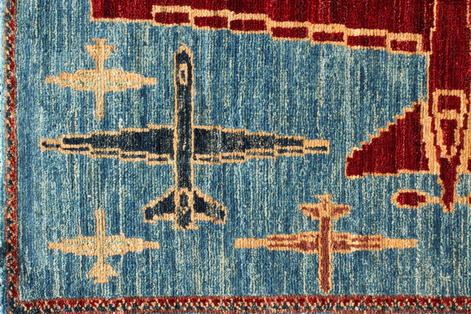 For sale: Afghan War Rug or Conflict Carpet