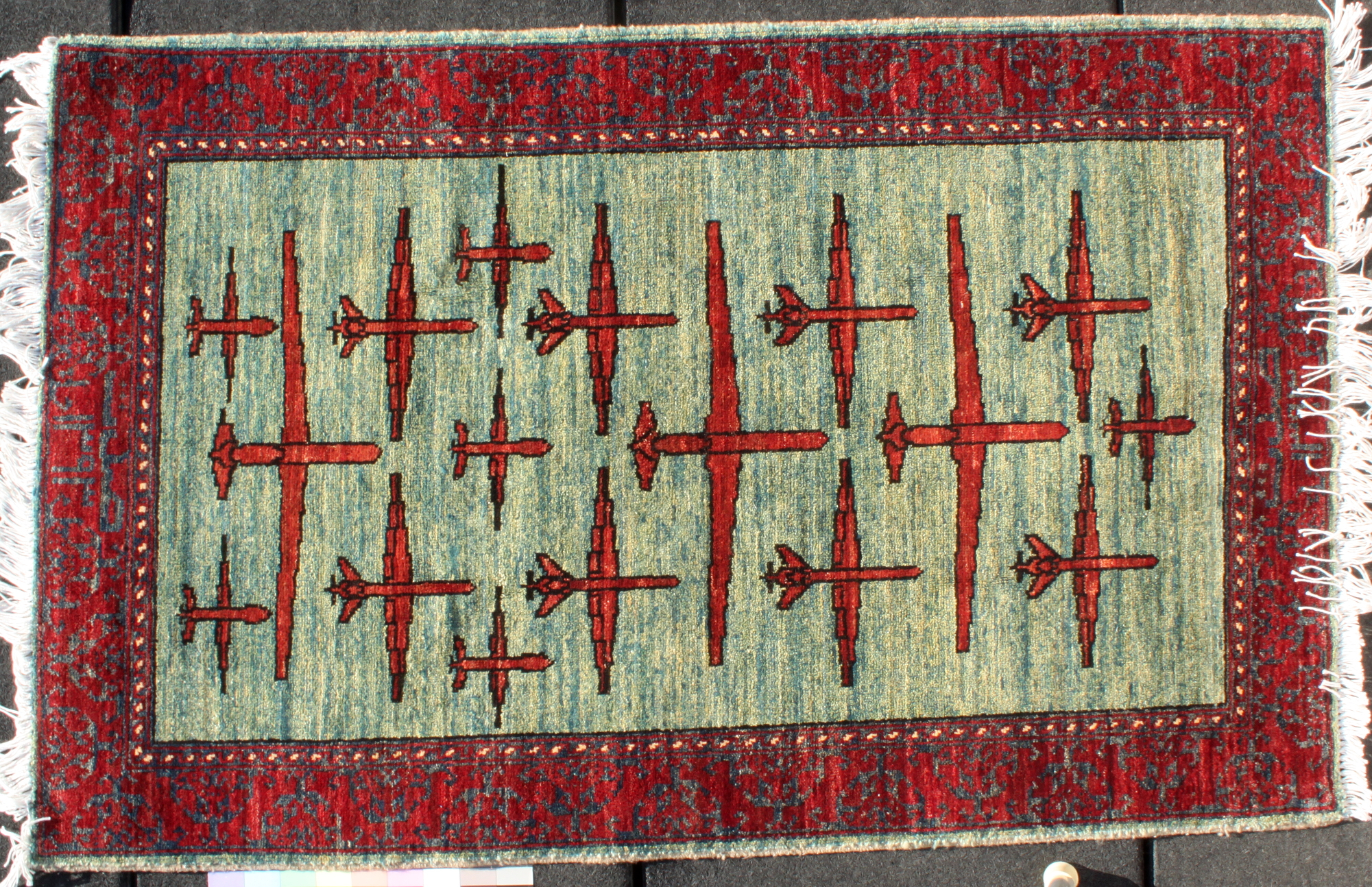 For sale: Afghan War Rug or Conflict Carpet