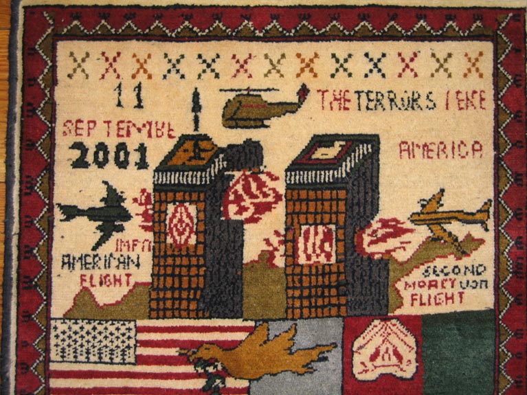 For sale: Afghan War Rug or Conflict Carpet