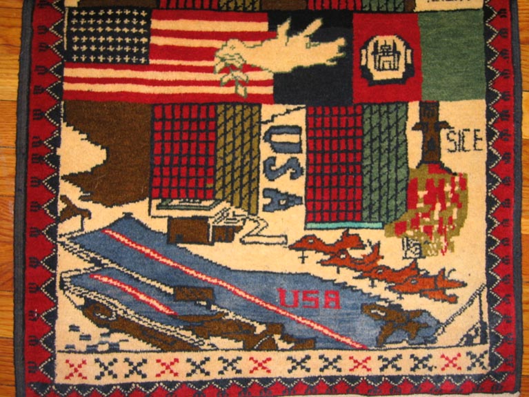 For sale: Afghan War Rug or Conflict Carpet