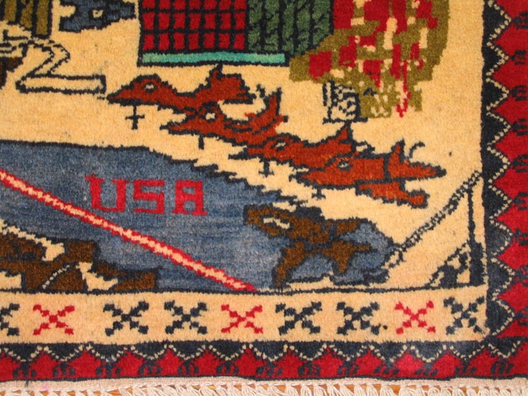 For sale: Afghan War Rug or Conflict Carpet