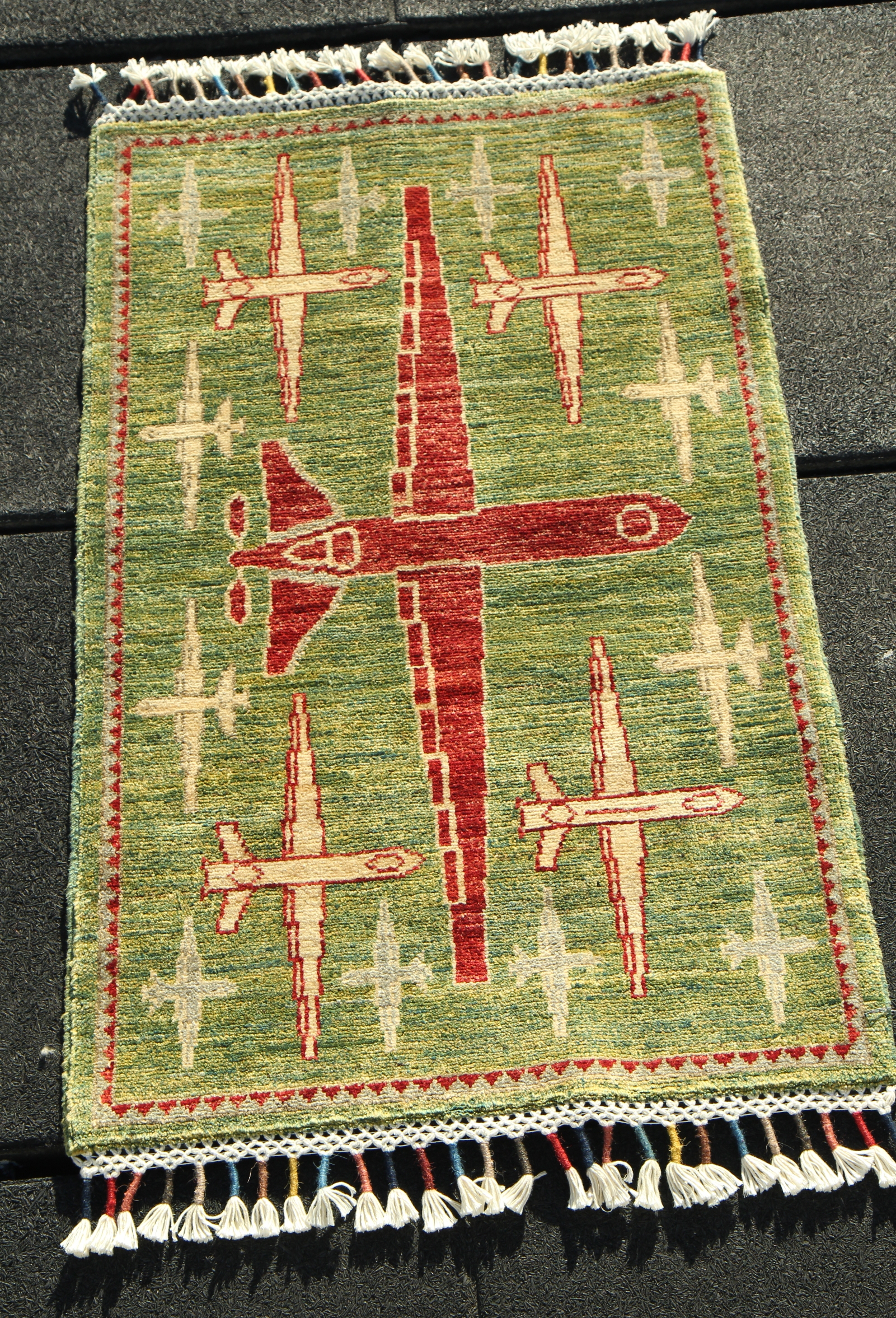 For sale: Afghan War Rug or Conflict Carpet