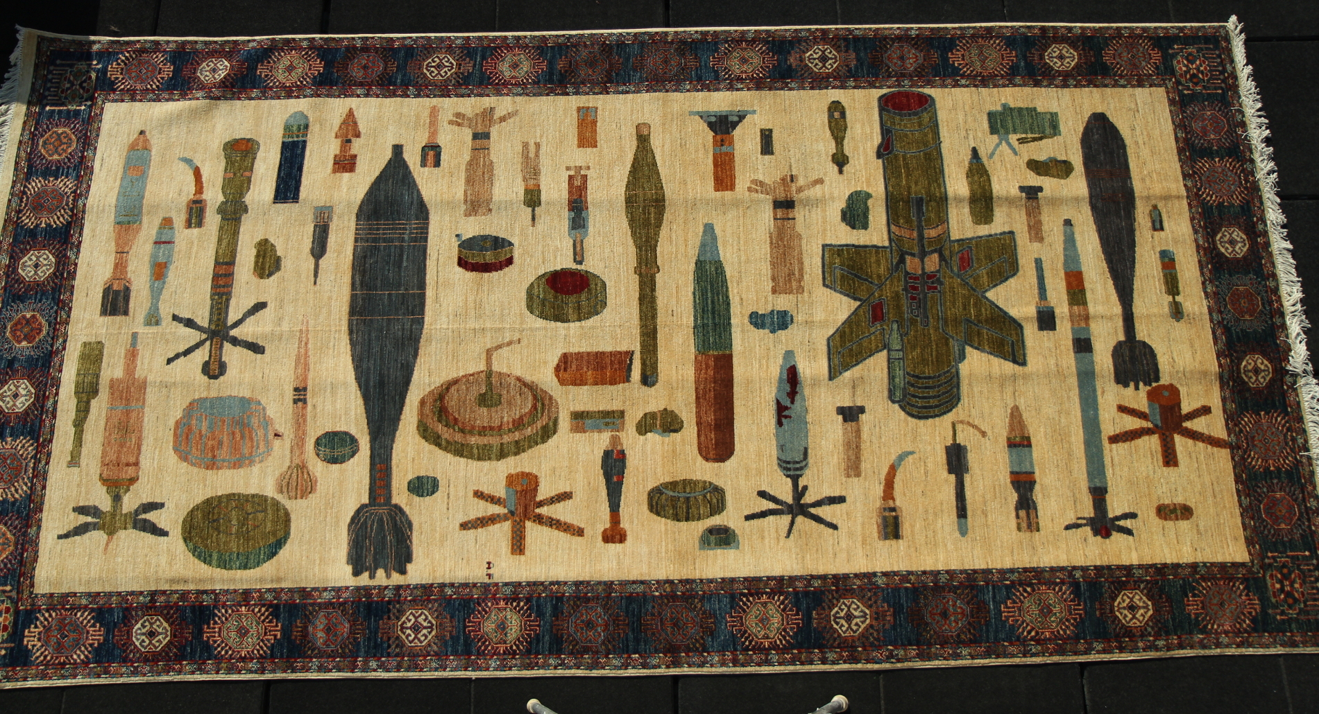 For sale: Afghan War Rug or Conflict Carpet