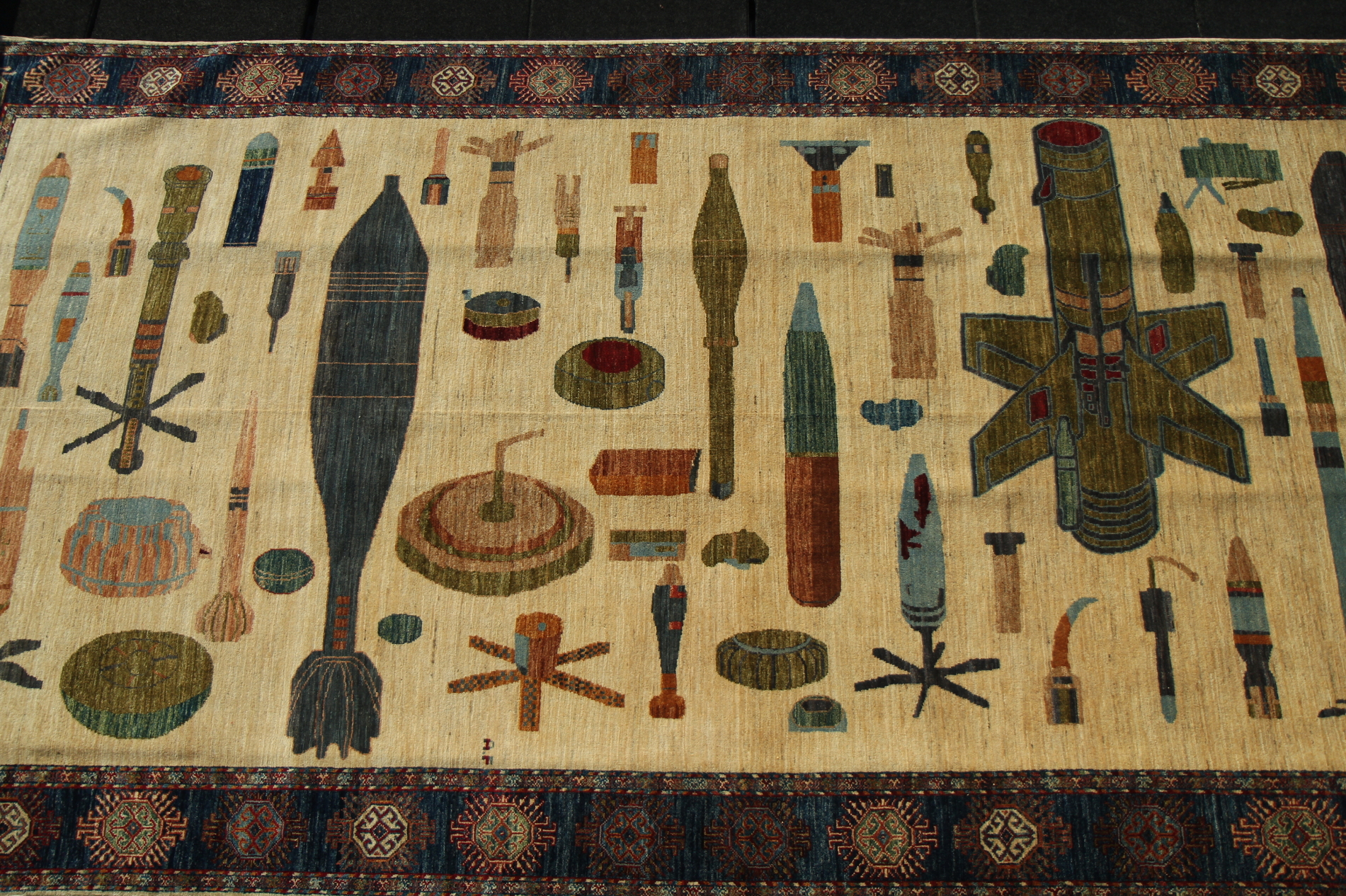 For sale: Afghan War Rug or Conflict Carpet