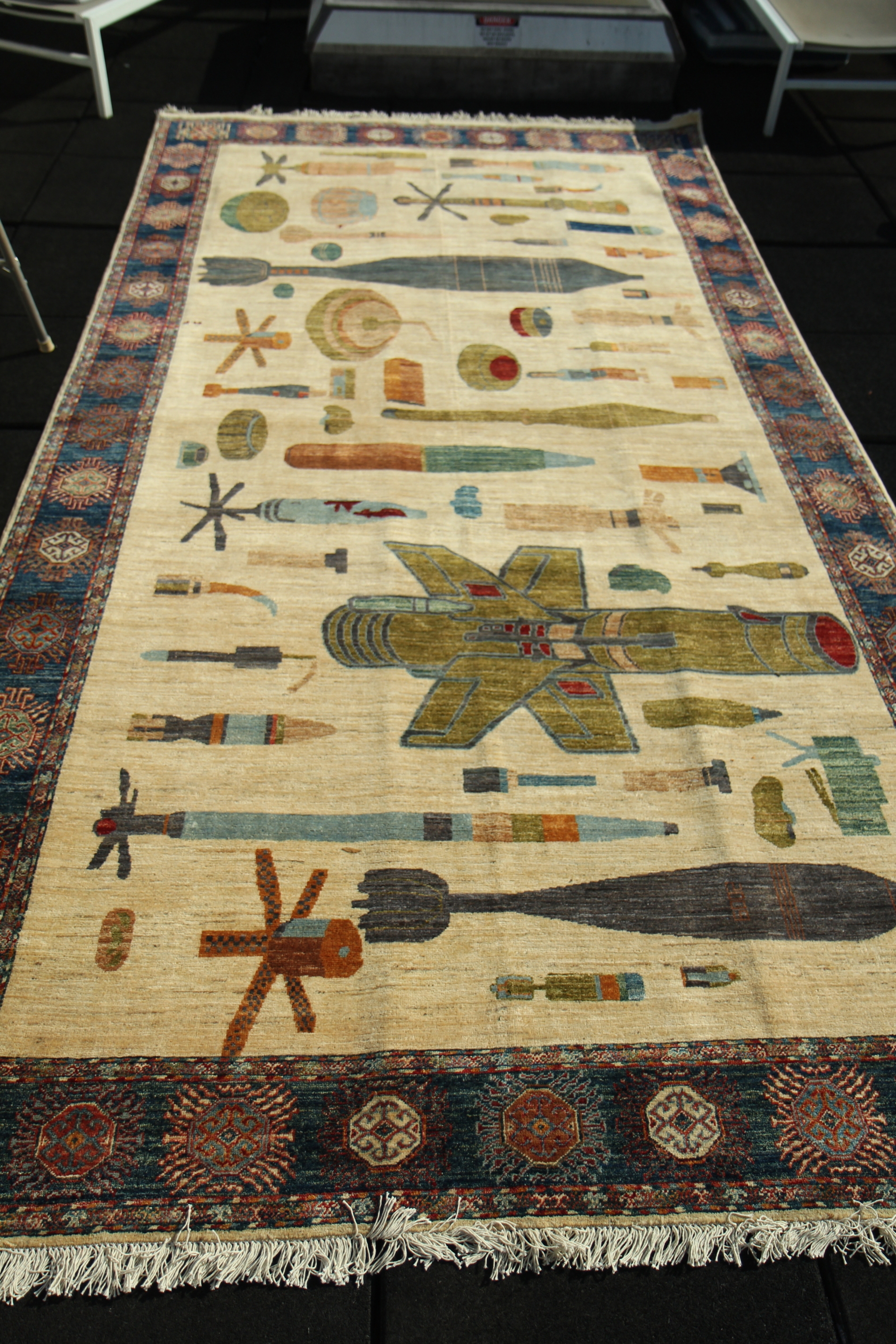 For sale: Afghan War Rug or Conflict Carpet