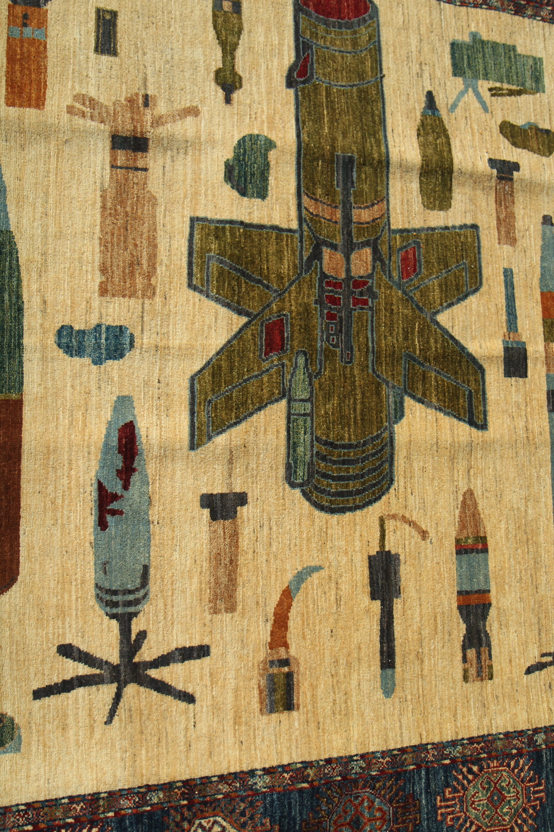 For sale: Afghan War Rug or Conflict Carpet