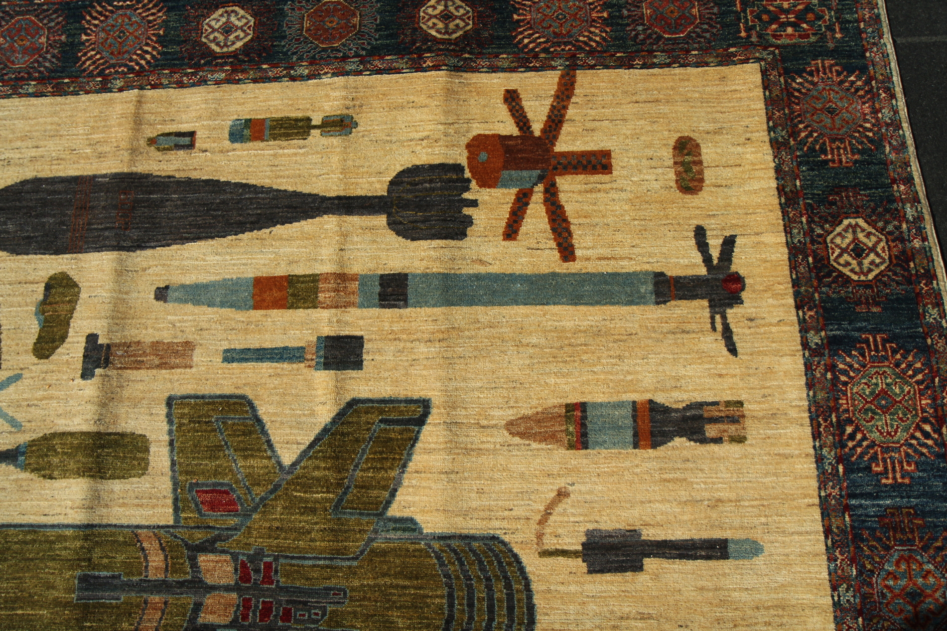 For sale: Afghan War Rug or Conflict Carpet