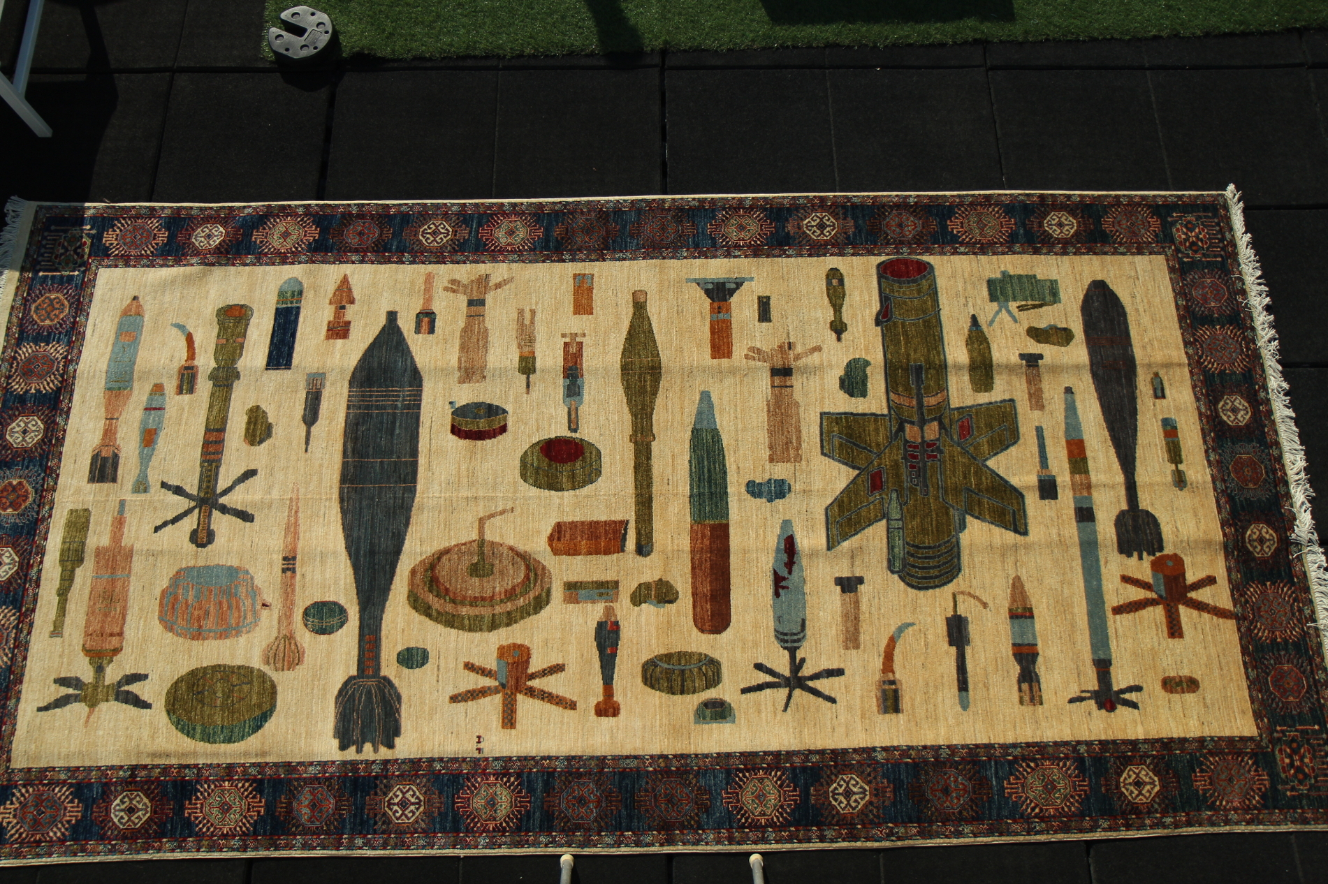 For sale: Afghan War Rug or Conflict Carpet