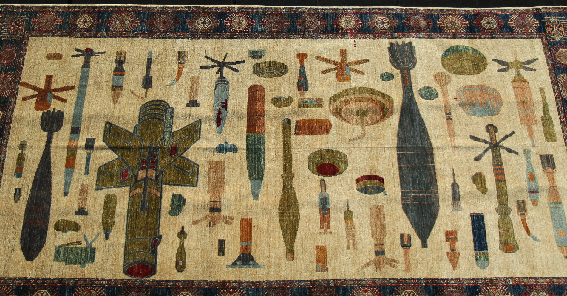 For sale: Afghan War Rug or Conflict Carpet