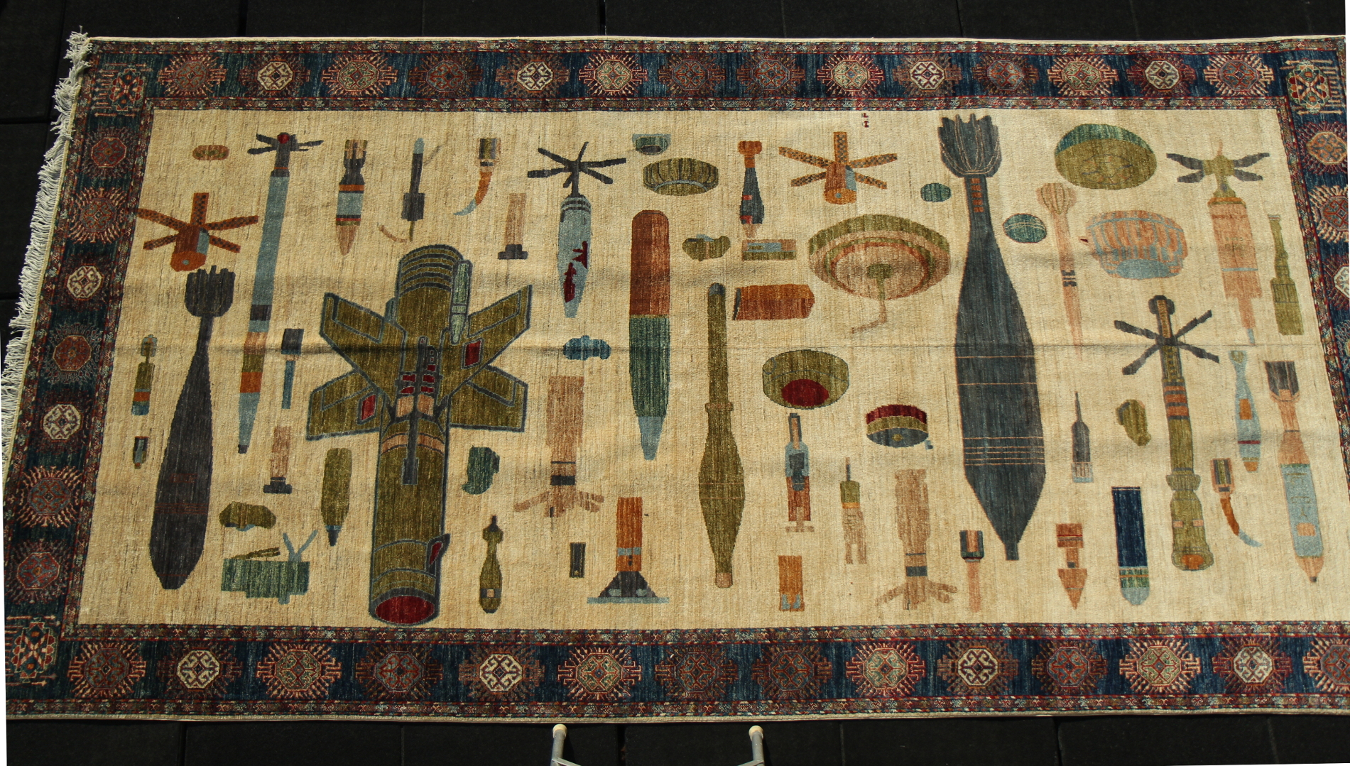 For sale: Afghan War Rug or Conflict Carpet