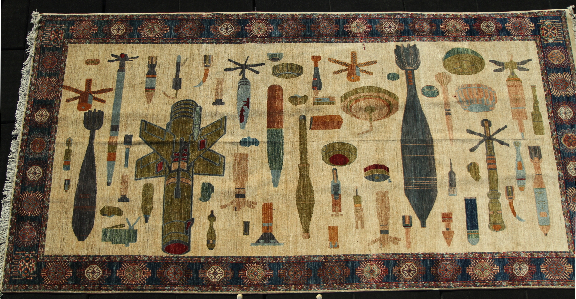 For sale: Afghan War Rug or Conflict Carpet