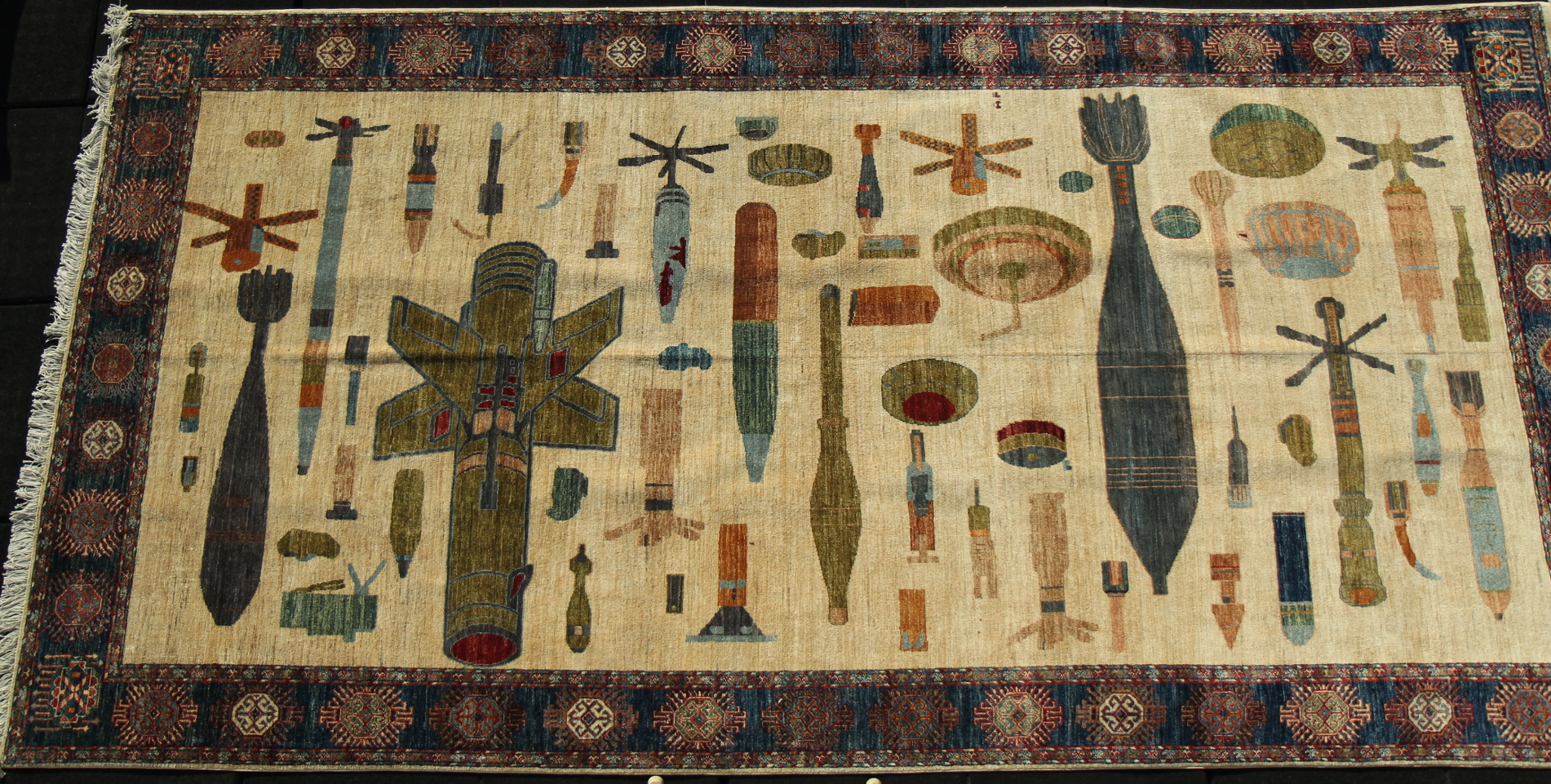 For sale: Afghan War Rug or Conflict Carpet