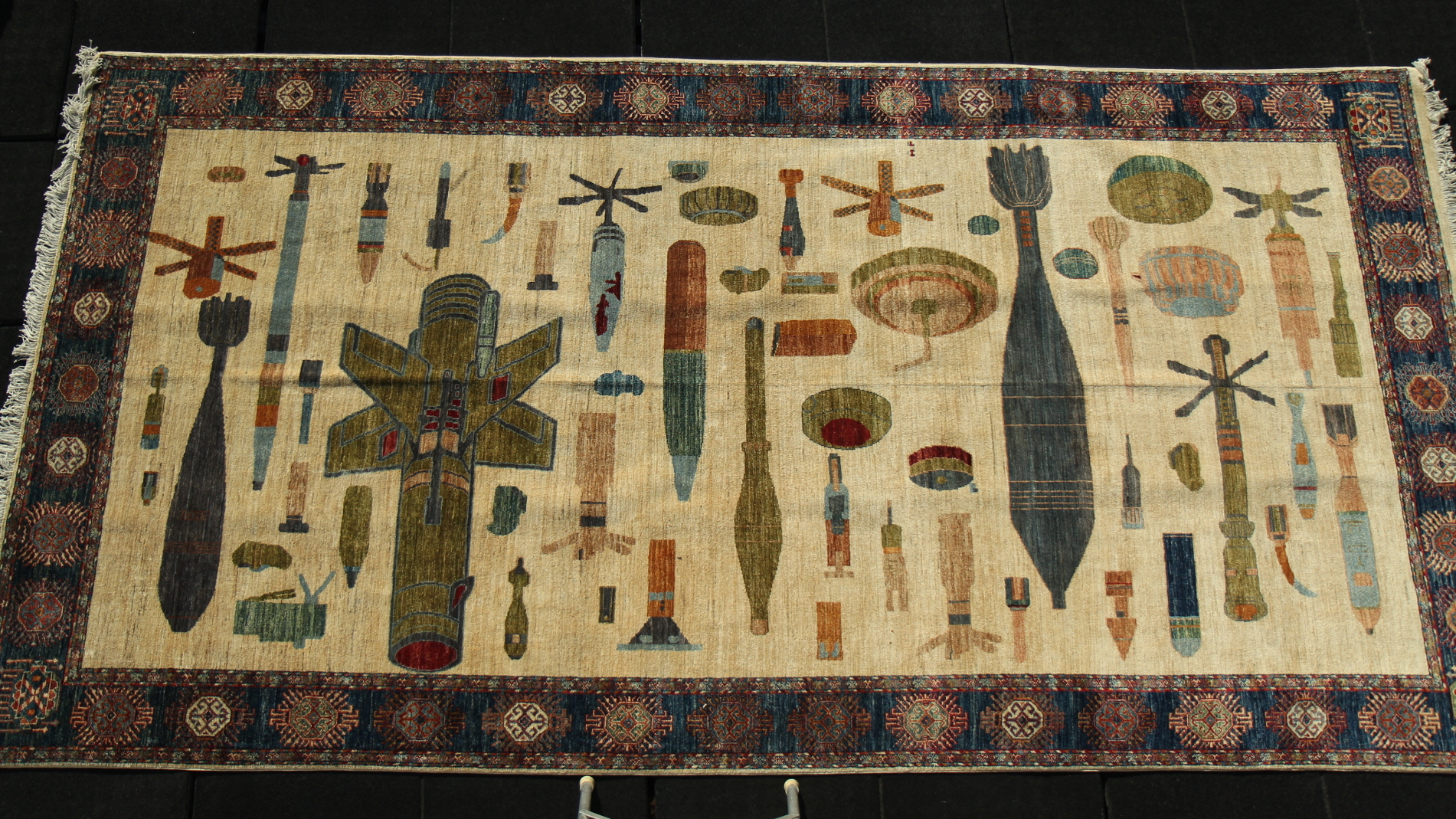 For sale: Afghan War Rug or Conflict Carpet