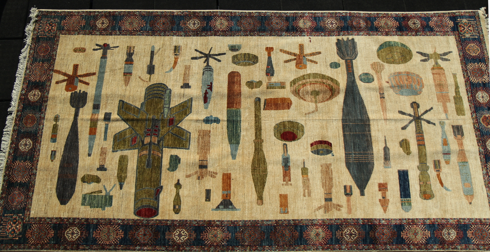 For sale: Afghan War Rug or Conflict Carpet