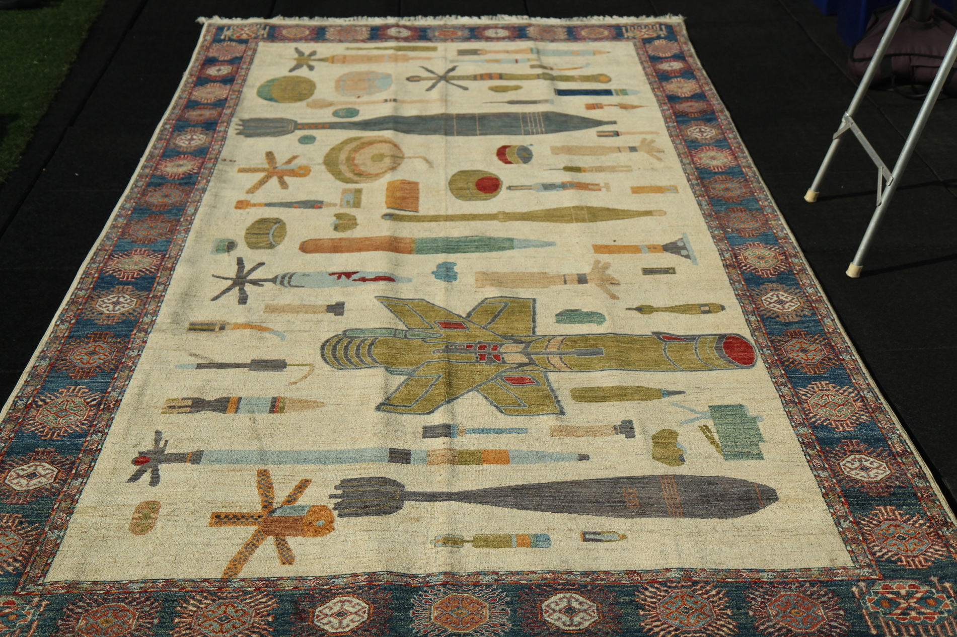 For sale: Afghan War Rug or Conflict Carpet