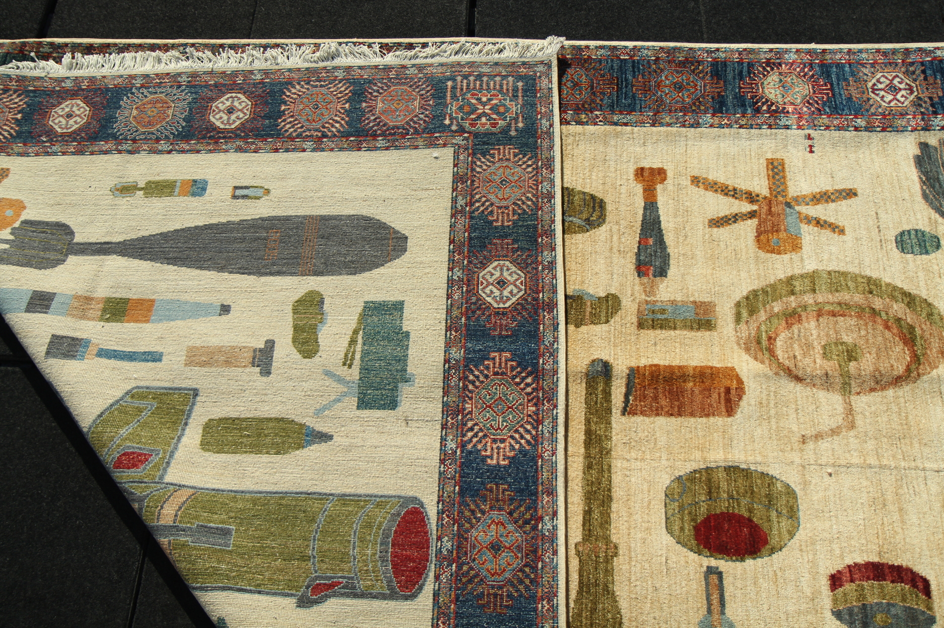 For sale: Afghan War Rug or Conflict Carpet