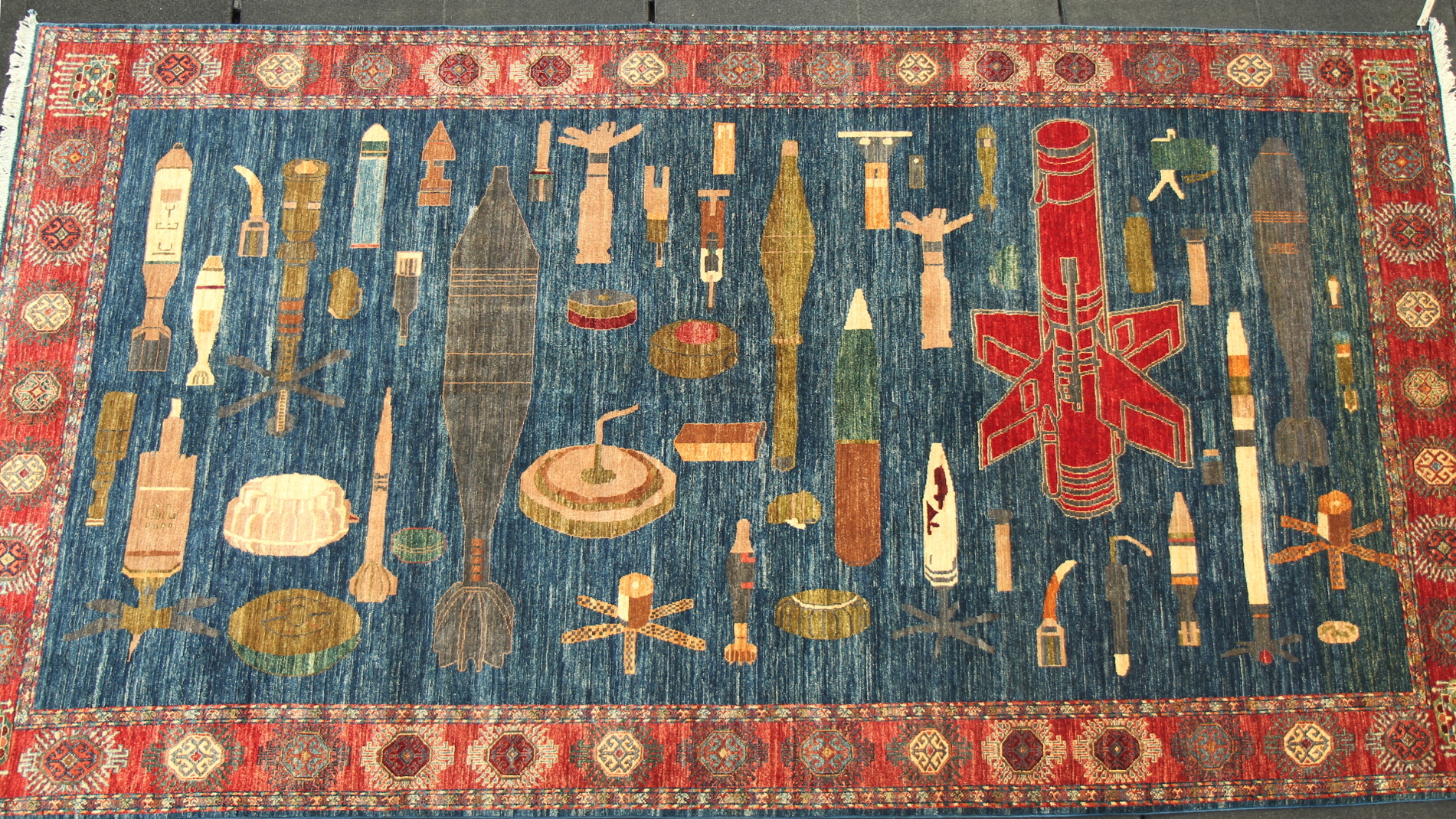 For sale: Afghan War Rug or Conflict Carpet