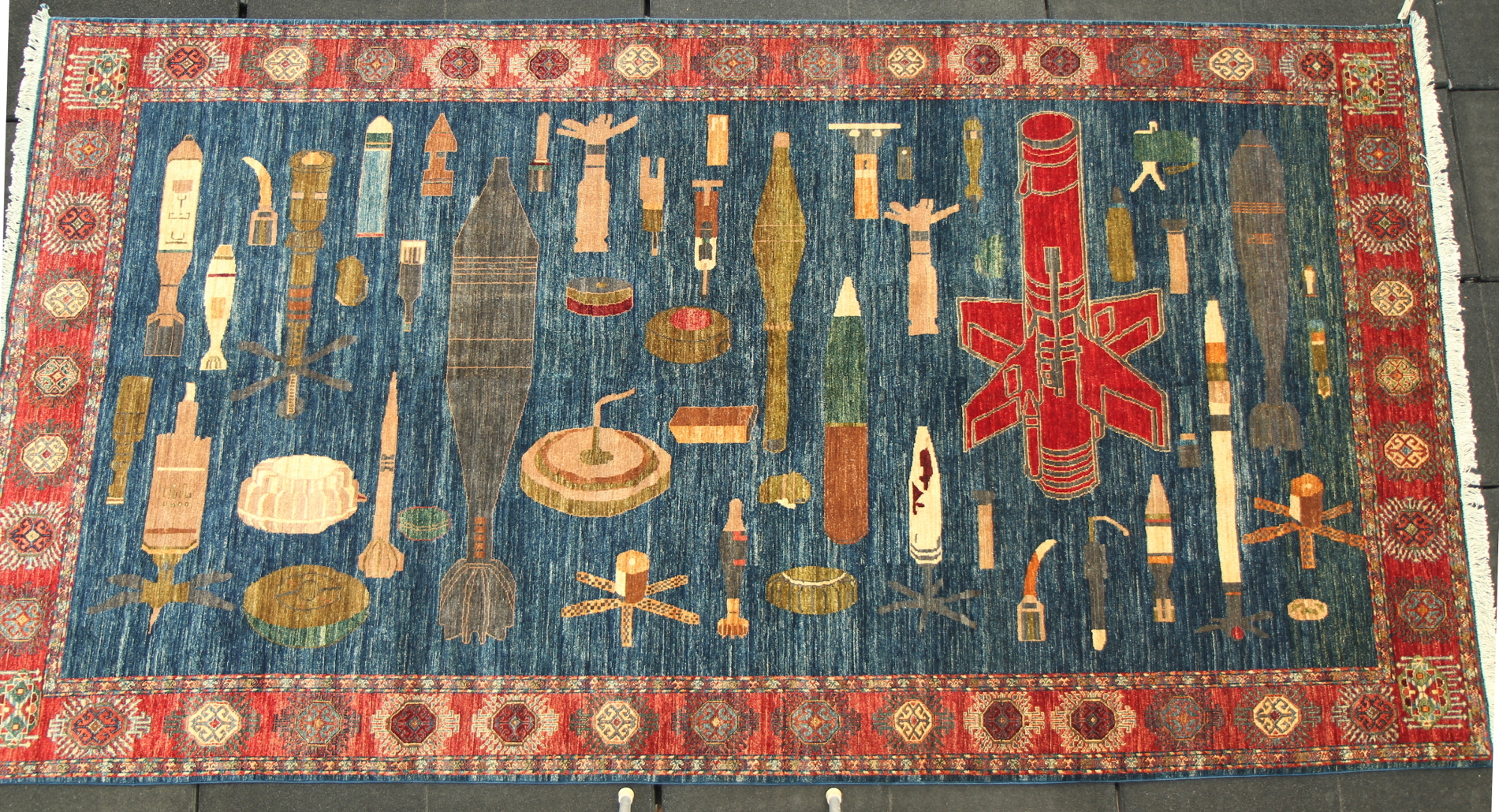 For sale: Afghan War Rug or Conflict Carpet