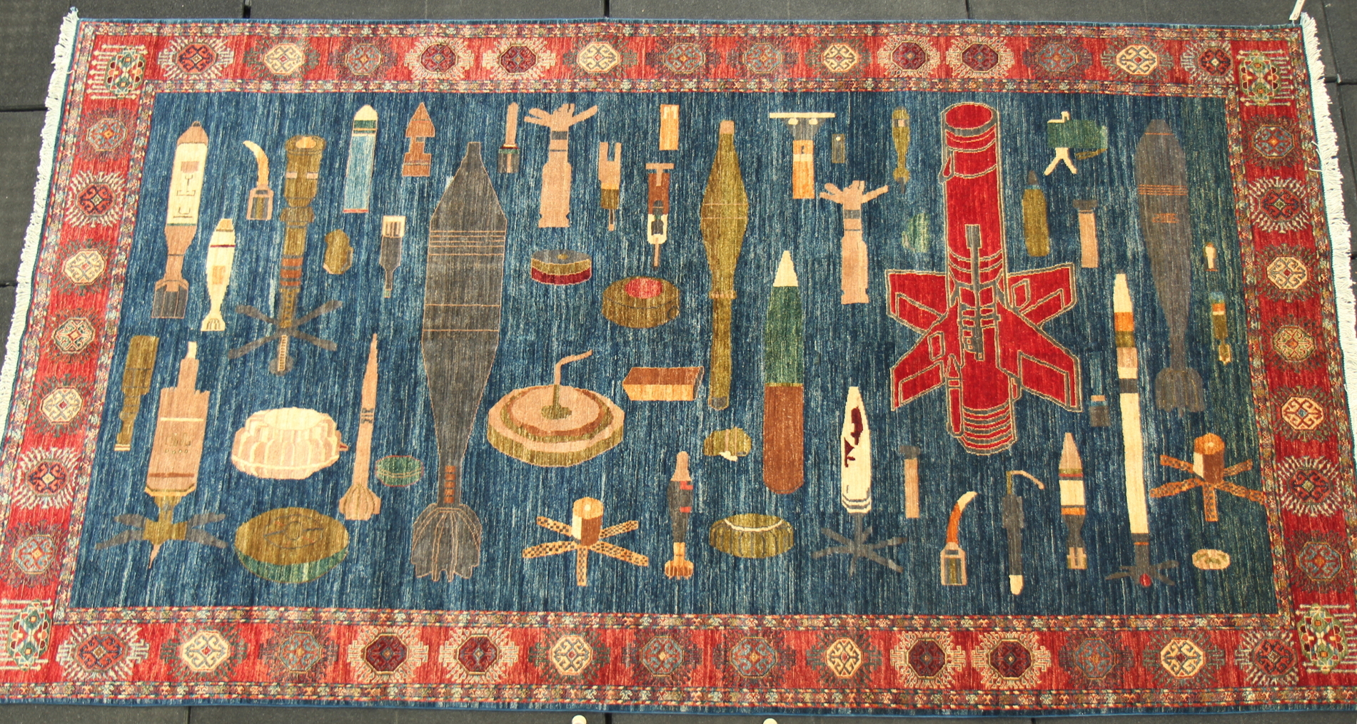 For sale: Afghan War Rug or Conflict Carpet