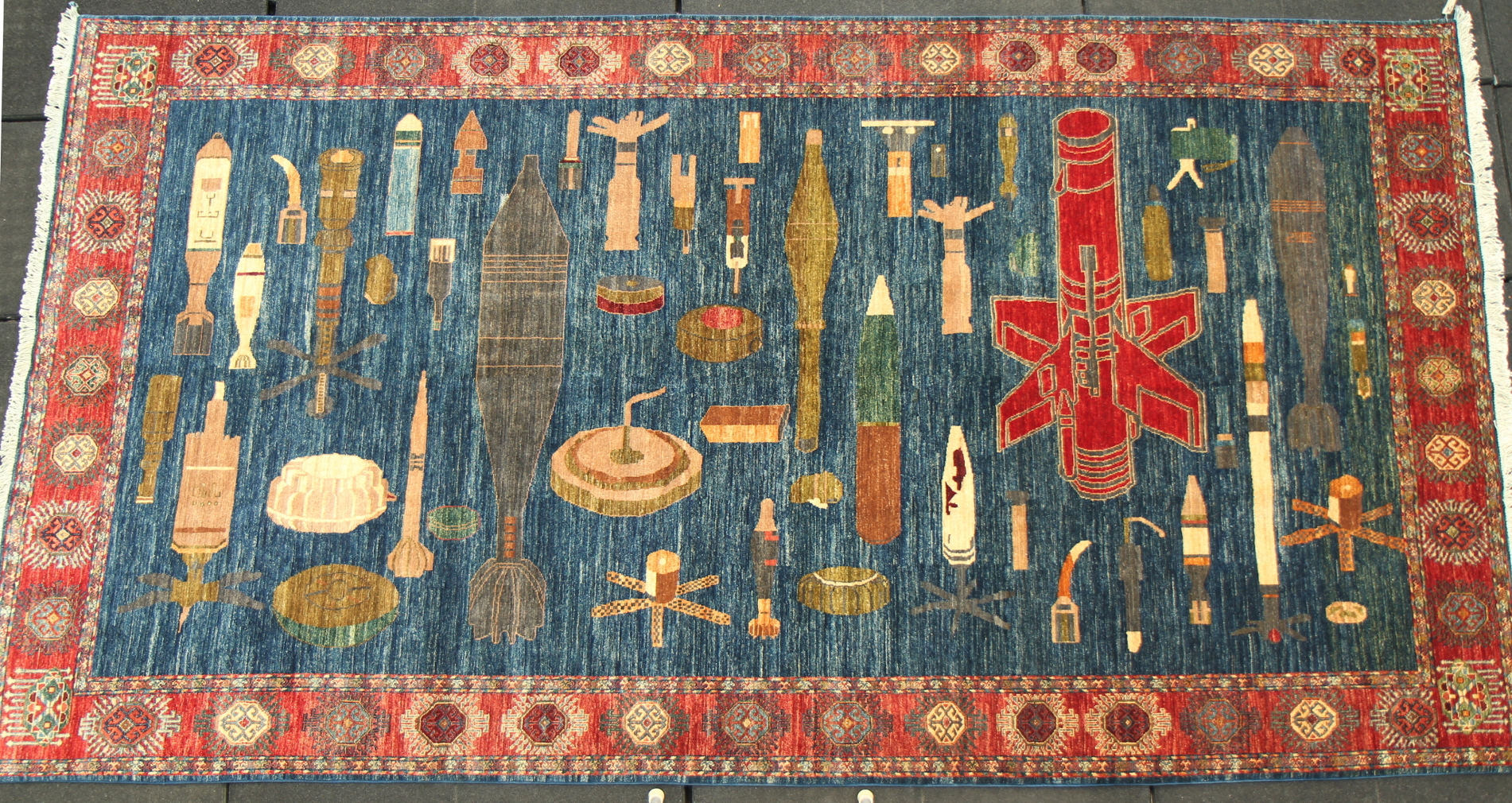 For sale: Afghan War Rug or Conflict Carpet