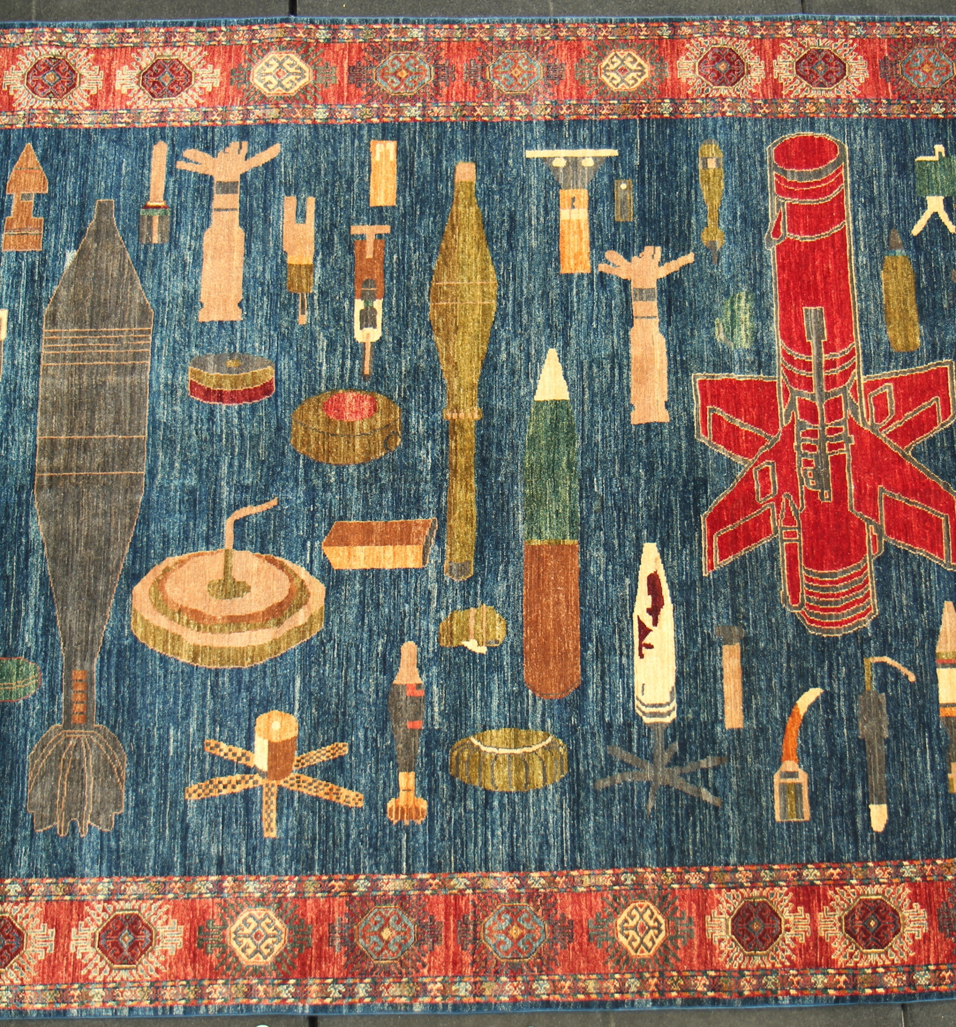 For sale: Afghan War Rug or Conflict Carpet