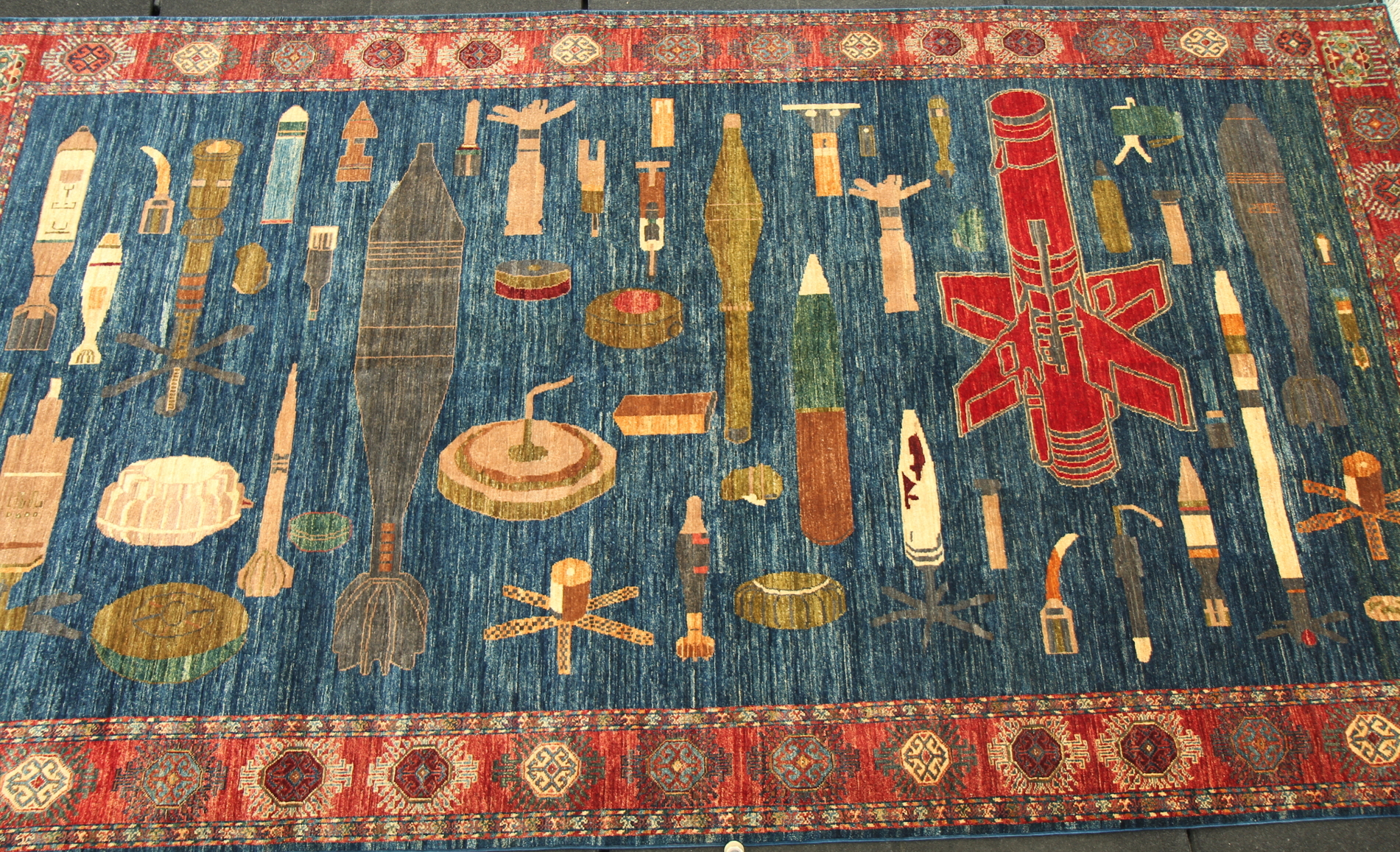 For sale: Afghan War Rug or Conflict Carpet