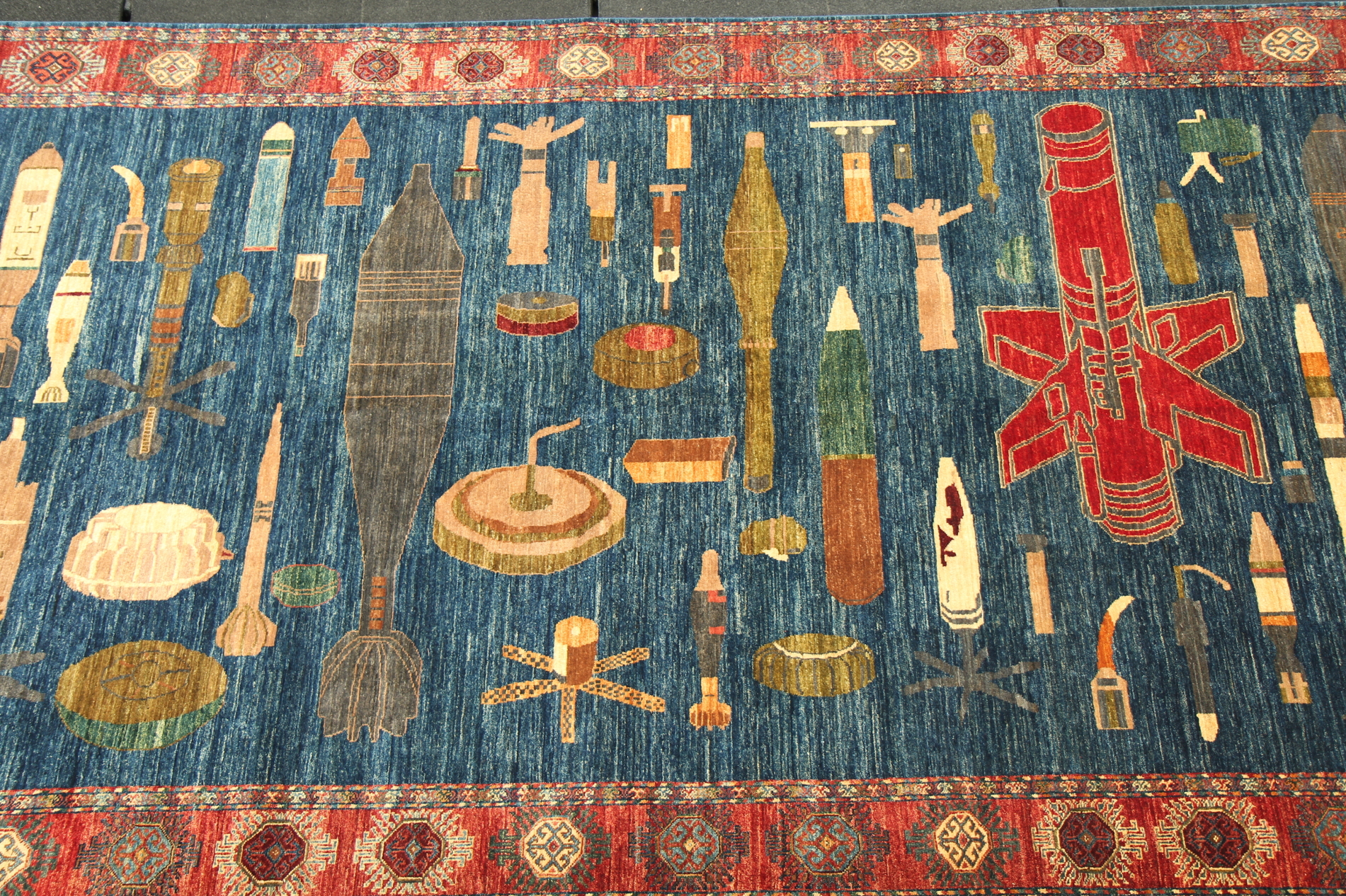 For sale: Afghan War Rug or Conflict Carpet