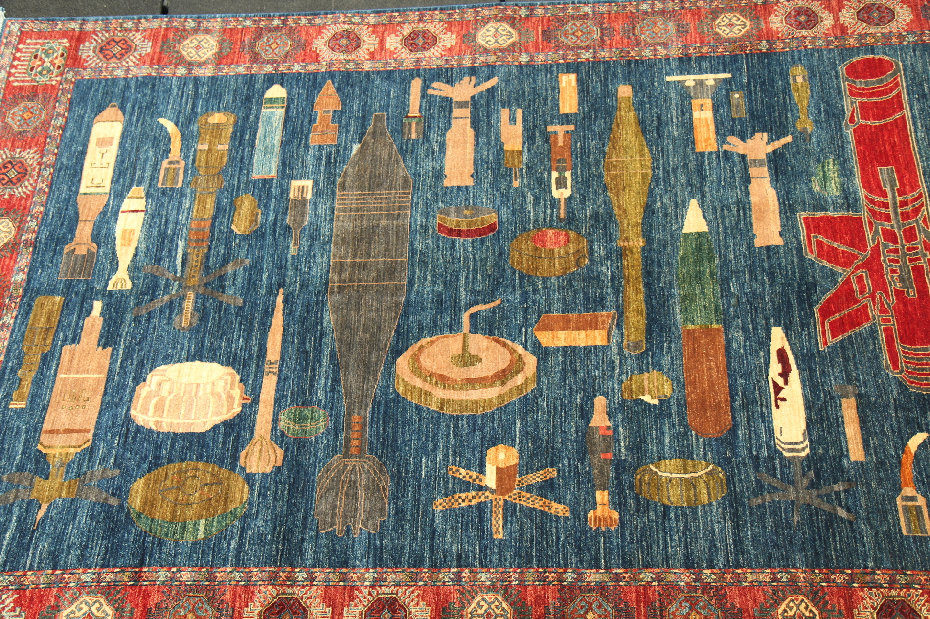 For sale: Afghan War Rug or Conflict Carpet