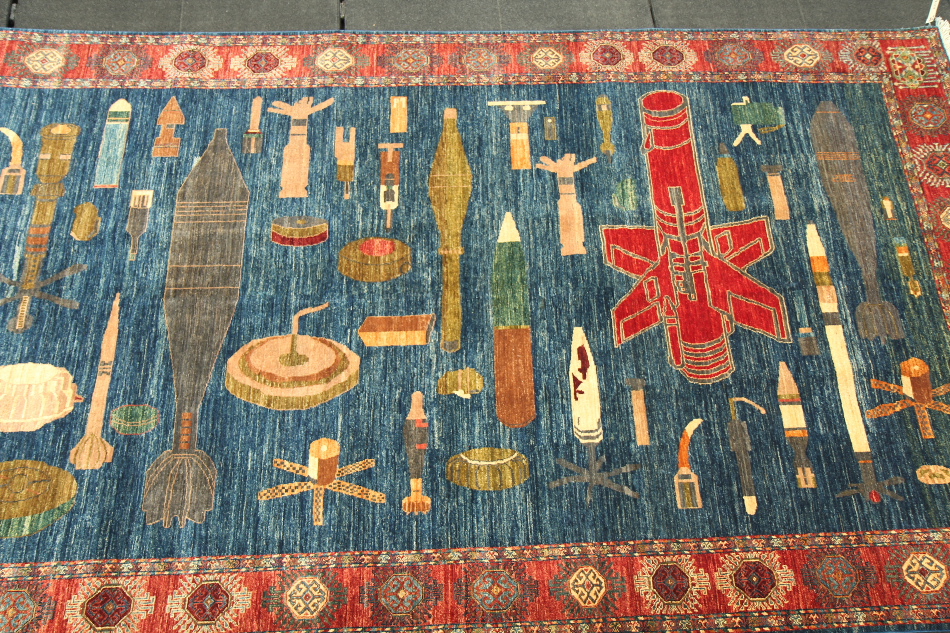 For sale: Afghan War Rug or Conflict Carpet