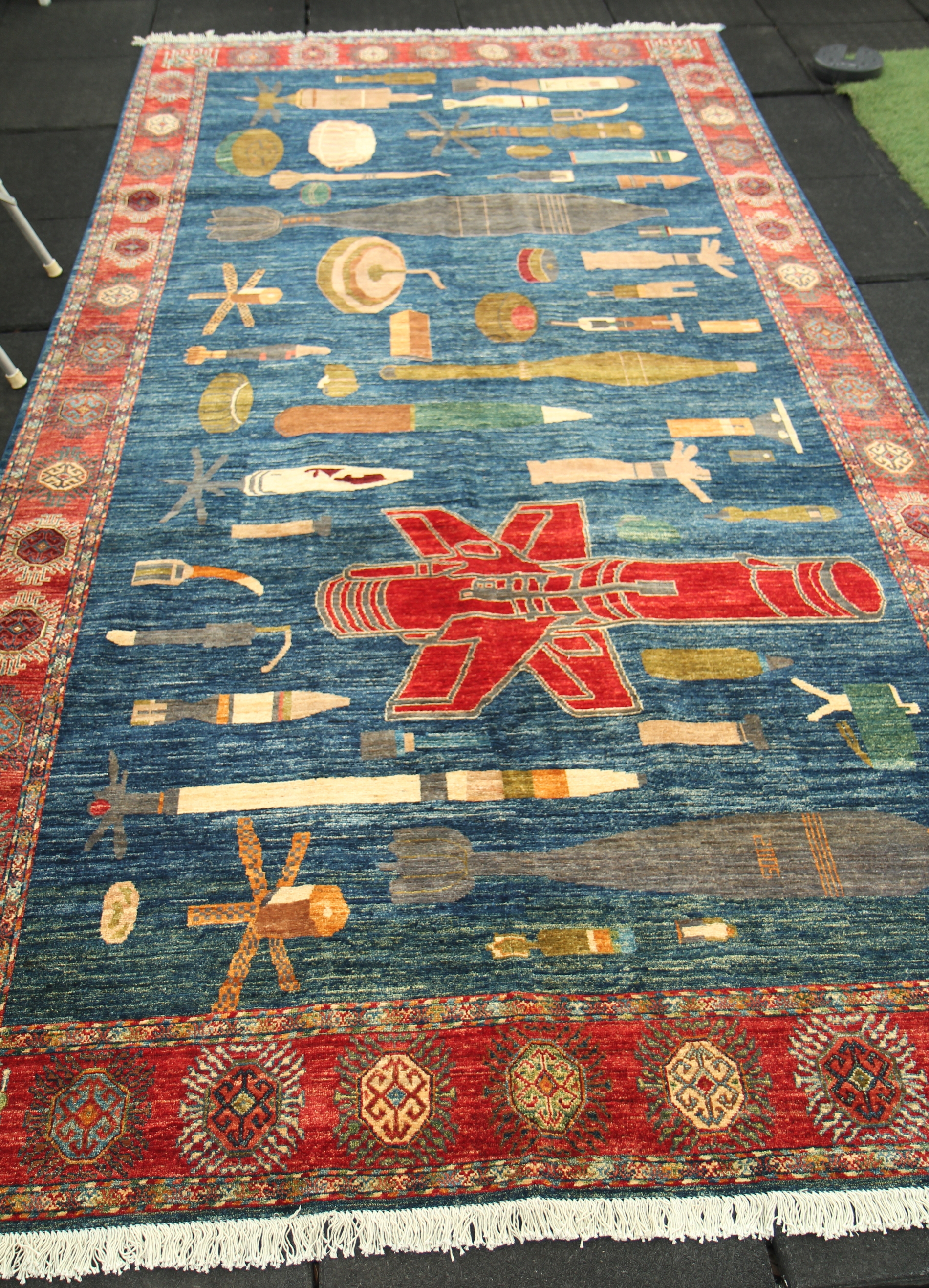 For sale: Afghan War Rug or Conflict Carpet