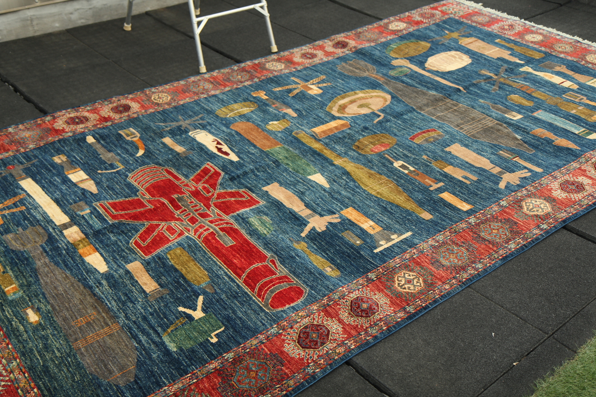 For sale: Afghan War Rug or Conflict Carpet