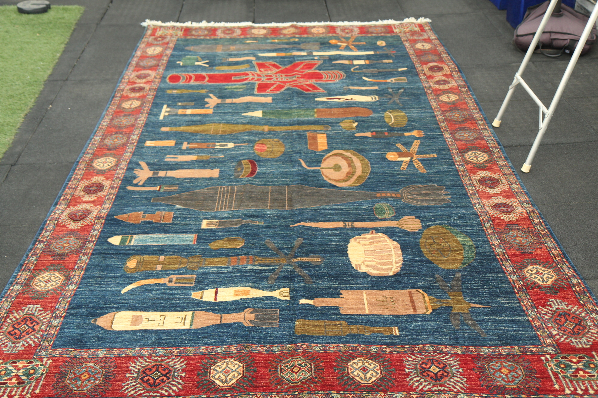 For sale: Afghan War Rug or Conflict Carpet